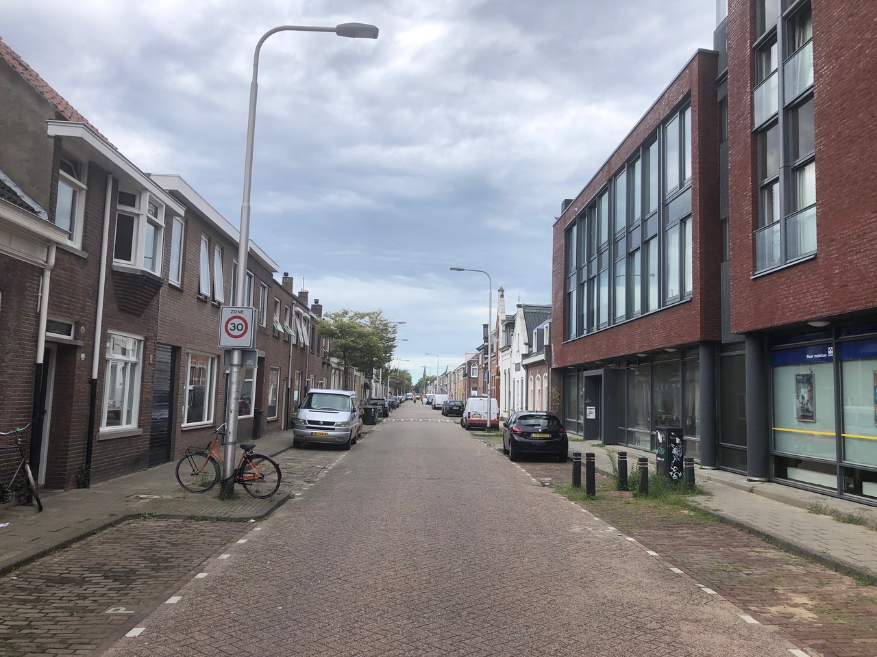 Foto van huidige Lange Nieuwstraat dichtbij Besterdring
