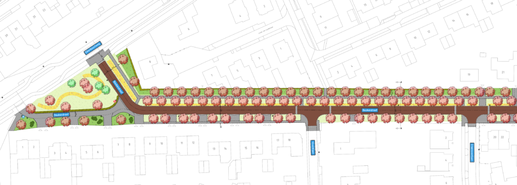 Definitief ontwerp Beukendreef deel Eikenboschweg - Steenovenlaan