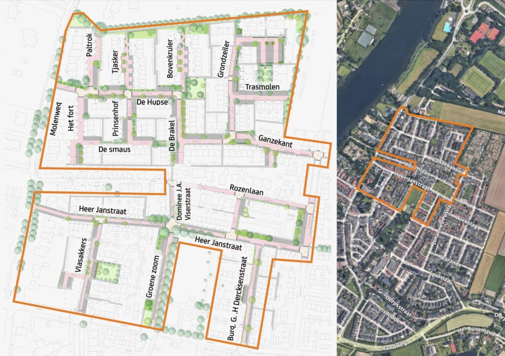 Projectgrens Heerjansdam-Noord