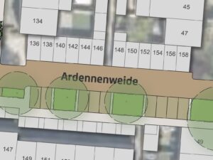 Parkeren Ardennenweide
